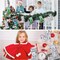 24 Pcs Color Your Own Christmas Stockings Kit DIY Coloring Nativity Stocking Crafts for Kids and Adults, Jesus Religious Xmas Home Decor for Fireplace Holiday Tree Ornaments (Santa Claus)